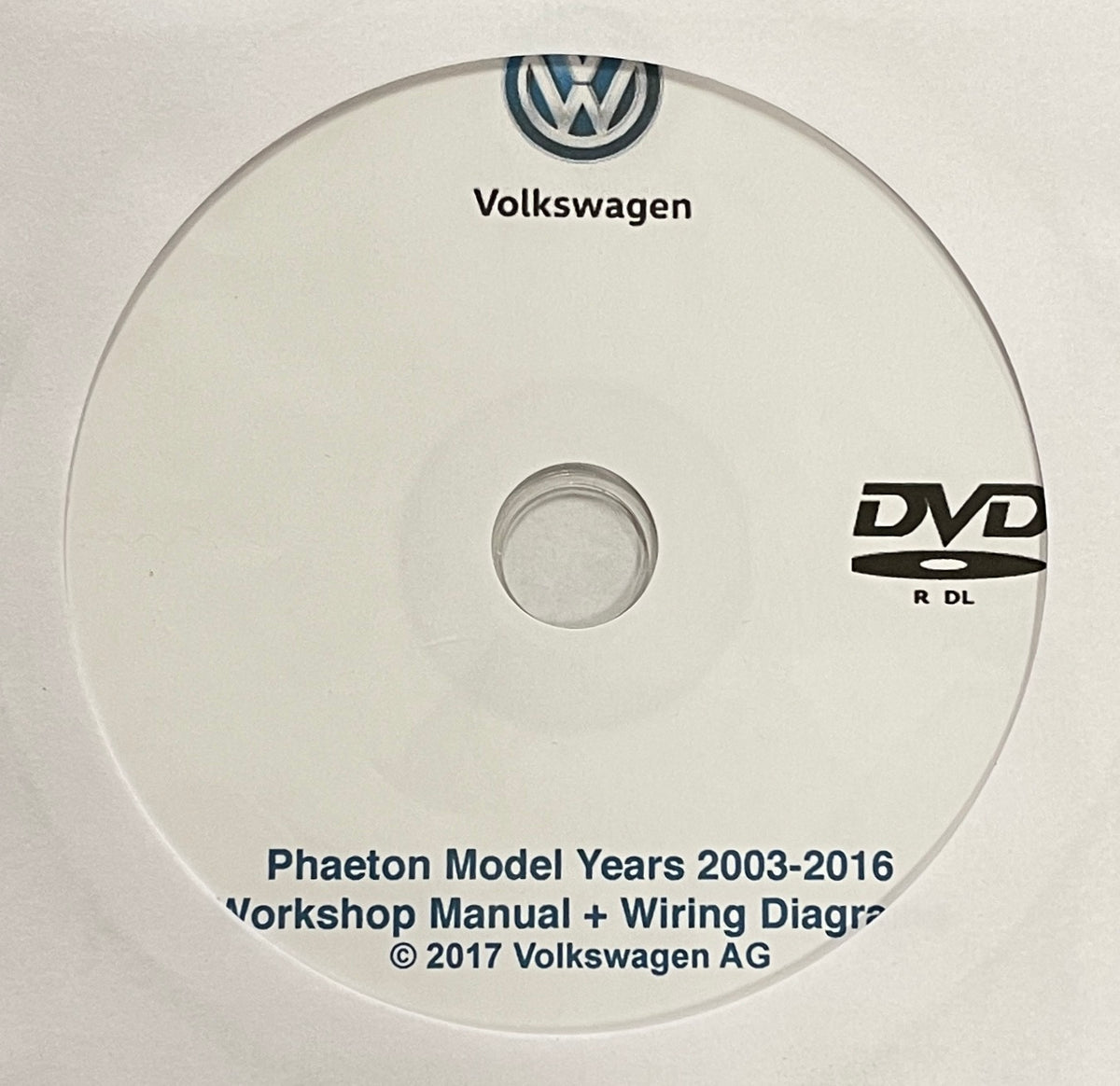 20032016 Volkswagen Phaeton Manual + Wiring Diagrams Schiff