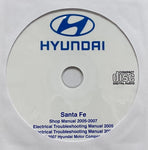 2005-2007 Hyundai Santa Fe Workshop Manual