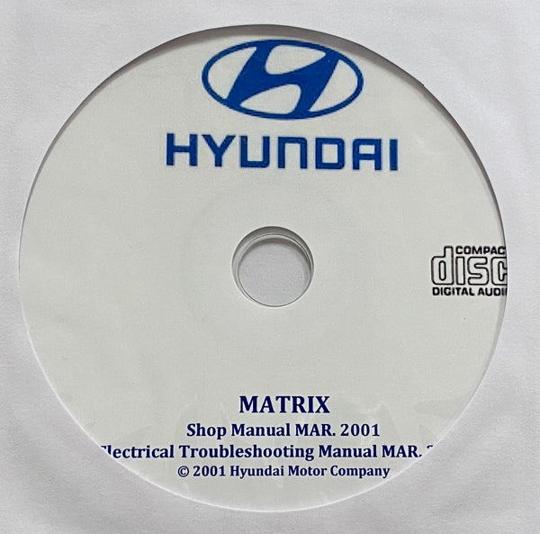 2001-2004 Hyundai Matrix Workshop Manual