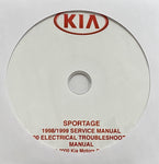 1998-1999 Kia Sportage USA Workshop Manual and Electrical Troubleshooting Manual