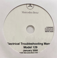 1990-2000 Mercedes-Benz SL Class Model 129 Electrical Troubleshooting Manual