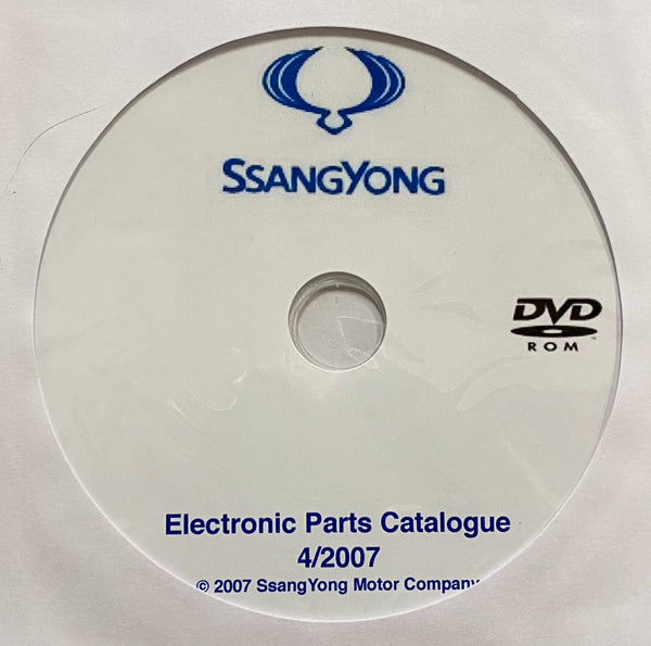 1986-2007 SsangYong All Models Parts Catalog