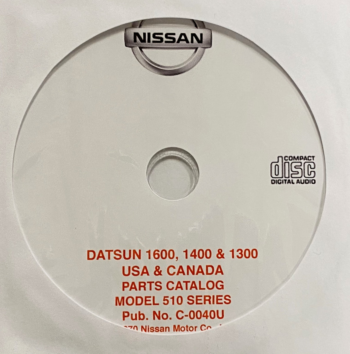 19681973 Datsun 510 Parts Catalog Schiff European