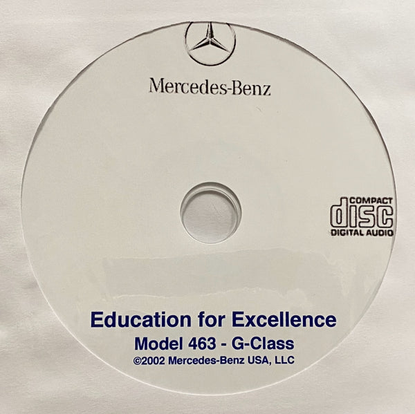 2002 Mercedes-Benz Model 463 - G-Class Technical Training