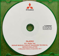 2011 Mitsubishi Pajero Euro Spec Workshop Manual