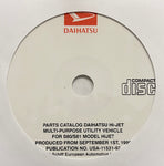 1991-1992 Daihatsu Hi-Jet USA Parts Catalog