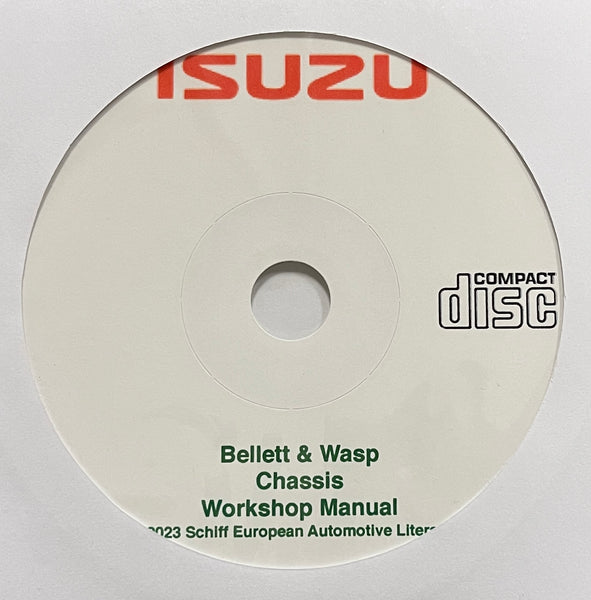 1963-1973 Isuzu Bellett & Wasp Chassis Workshop Manual