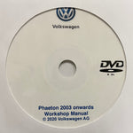2003 onwards VW Phaeton Workshop Manual