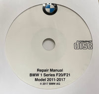 2011-2017 BMW 1 Series F20/F21 Workshop Manual