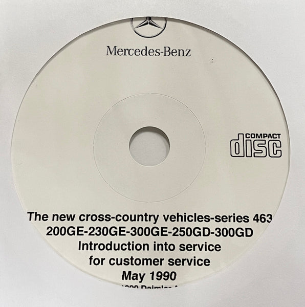 1990 Mercedes-Benz Series 463 Introduction into service