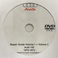 1970-1973 Audi 100 Factory Workshop Manual