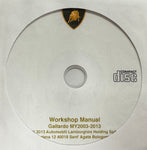 2003-2013 Lamborghini Gallardo Workshop Manual