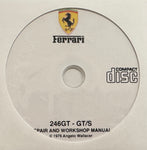 1969-1974 Ferrari Dino 246GT-246GT/S Workshop Manual