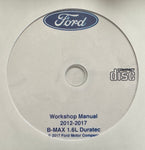 2012-2017 Ford B-MAX 1.6L Duratec Workshop Manual