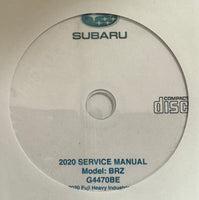 2020 Subaru BRZ Service Manual