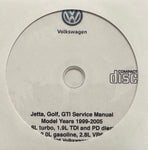 1999-2005 Volkswagen Jetta, Golf and GTI Service Manual