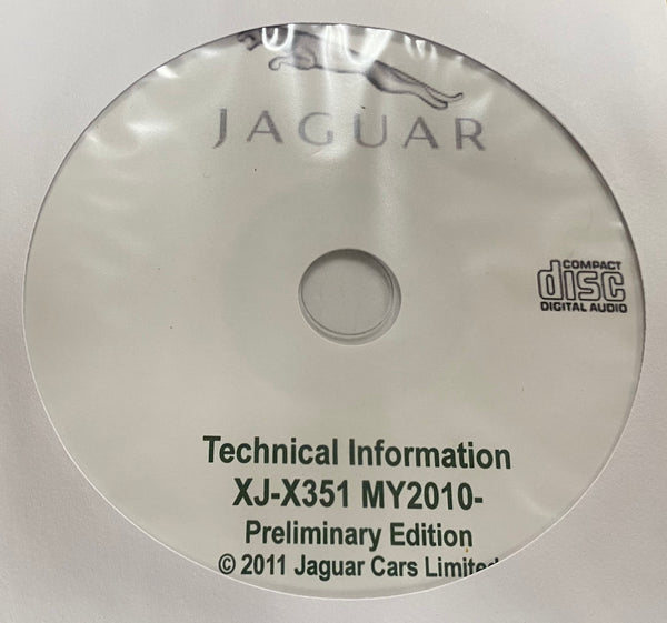 2010 Jaguar XJ-X351 Electrical Wiring Diagrams