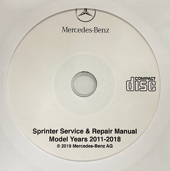 2011-2018 Mercedes-Benz Sprinter Workshop Manual