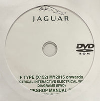 2015 onwards Jaguar F Type (X152) Workshop Manual and Wiring Diagrams