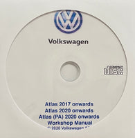 2017 onwards Volkswagen Atlas/Atlas (PA) Workshop Manual