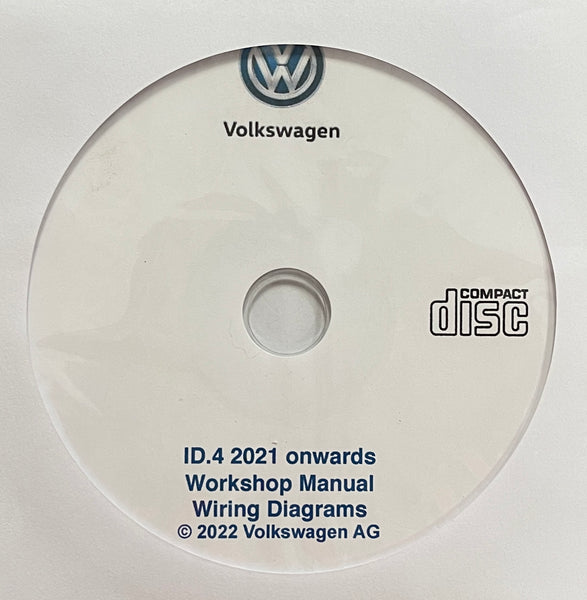 2021 onwards Volkswagen ID.4 Workshop Manual + Wiring Diagrams