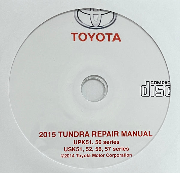 2015 Toyota Tundra Repair Manual