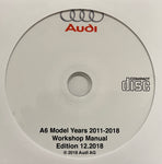 2011-2018 Audi A6 Workshop Manual