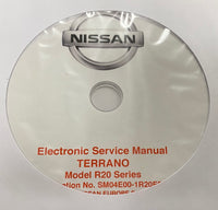 1999-2006 Nissan Terrano Model R20 series Workshop Manual