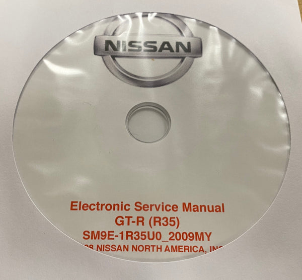 2009 Nissan GT-R (R35) Workshop Manual US Models