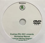 2021 onwards Skoda Kushaq (PA) Workshop Manual + Electrical Wiring Diagrams