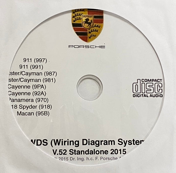 2005-2015 Porsche Electrical Wiring Diagram System