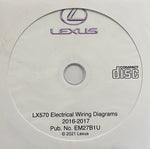 2016-2017 Lexus LX570 models Electrical Wiring Diagrams