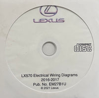 2016-2017 Lexus LX570 models Electrical Wiring Diagrams