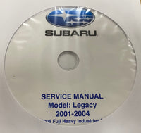 2001-2004 Subaru Legacy/Outback Service Manual