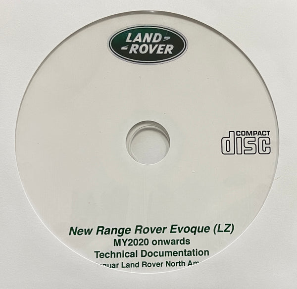 2020 onwards New Range Rover Evoque Workshop Manual