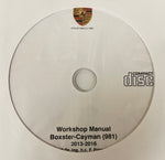 2013-2016 Porsche Boxster-Cayman (981) Workshop Manual