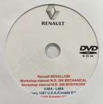 1987-1989 Renault MEDALLION WORKSHOP MANUAL