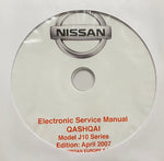 2006-2013 Nissan Qashqai Model J10 Workshop Manual