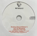 1984-1987 Renault 5 (2nd Generation) MECHANICAL Workshop Manual