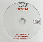 2013 Toyota Corolla Repair Manual