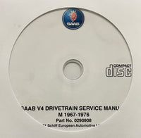 1967-1976 Saab V4 Drivetrain Service Manual