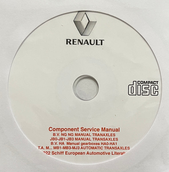 1972-1987 Renault/Jeep Component Service Manual Transmissions