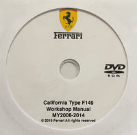 2008-2014 Ferrari California Type F149 Workshop Manual
