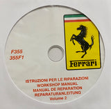 1994-1999 Ferrari F355-355F1 Workshop Manual