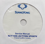 2005-2011 SsangYong Actyon-Actyon Sports Workshop Manual