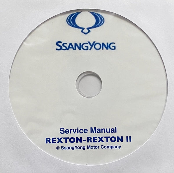 2001-2012 SsangYong Rexton-Rexton II Workshop Manual