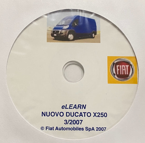 2007-2010 Fiat NUOVO DUCATO X250 Workshop Manual