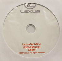 2005-2008 Lexus IS300/250/220d Workshop Manual