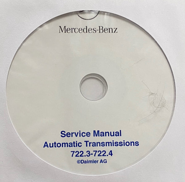 1979-1996 Mercedes-Benz Automatic Transmissions 722.3-722.4 Workshop Manual