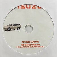 2002 Isuzu Axiom US Model Workshop Manual